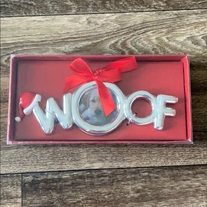 Woof Christmas Ornament